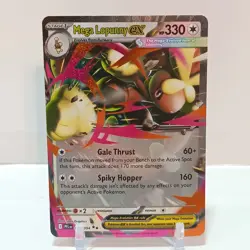 Pokemon Mega Lopunny Ex 084/094 NM Phantasmal Flames - Image 1