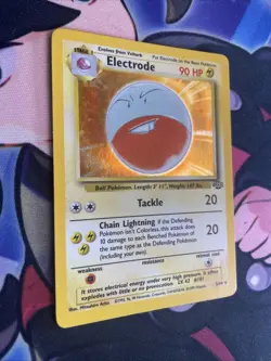 Electrode 2/64 MP/LP Played Jungle Set 1999 Pokemon Card Holo Rare Holofoil - Image 2
