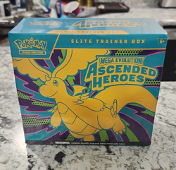 Pokemon TCG Mega Evolution Ascended Heroes Elite Trainer Box Promo 2025 ENG - Image 1