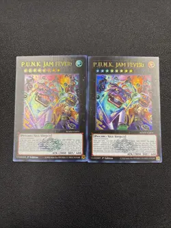 Yu-Gi-Oh! *1x* P.U.N.K. JAM FEVER! BLMM - EN051 1st Edition Ultra Rare NM A6 - Image 1