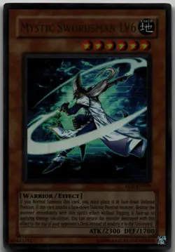 Mystic Swordsman LV6 Ultra Rare Rise of Destiny RDS-EN008 LP - Image 1