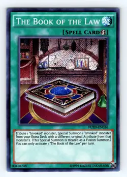 Yugioh The Book of the Law FUEN-EN036 Secret Rare - NM 💎 - Image 1