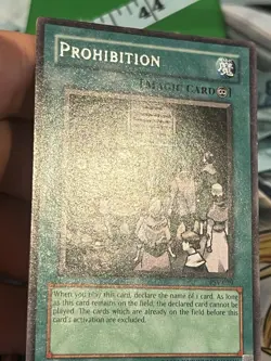 Prohibition - PSV-039 - LP - Rare - Unlimited - Yugioh - Image 2
