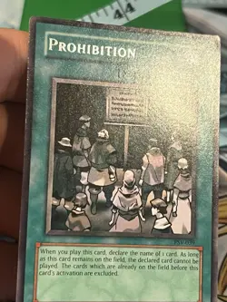 Prohibition - PSV-039 - LP - Rare - Unlimited - Yugioh - Image 3
