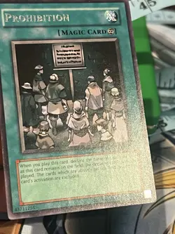 Prohibition - PSV-039 - LP - Rare - Unlimited - Yugioh - Image 5