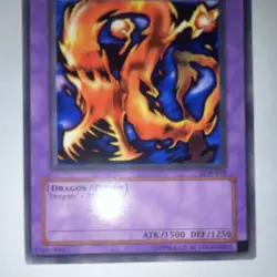 Konami Yu-Gi-Oh! Darkfire Dragon LOB-EN019 Fusion Rare English Unlimited - Image 3