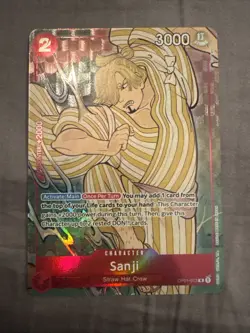 Sanji (One Piece English Version 1st Anniversary Set) OP01-013 Promo - Mint - Image 1