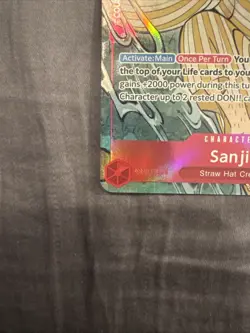 Sanji (One Piece English Version 1st Anniversary Set) OP01-013 Promo - Mint - Image 5