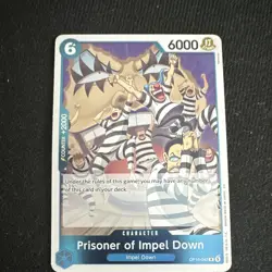 Bandai One Piece CCG Prisoner of Impel Down OP16-042 Rare 6000 English - Image 1