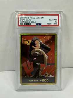 One Piece Boa Hancock Gold Don EB03 PSA 10 Gem Mint - Image 1