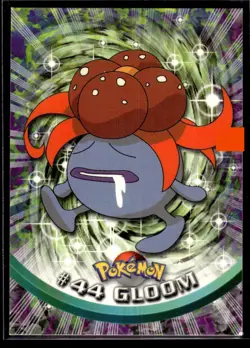 Pokemon Topps Card | TV Animation Edition | Gloom #44 | Non Holo | LP - Image 1
