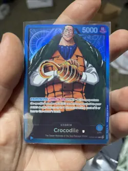 Crocodile Premium Collection Leader ST03-001 L Foil One Piece Promo LP - Image 1