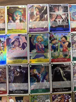 One Piece CCG: OP-13 SR And Rare Lot Of 40 - Image 3