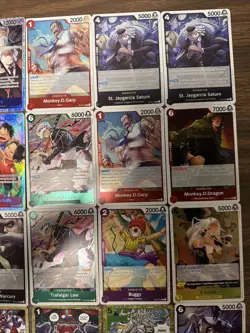 One Piece CCG: OP-13 SR And Rare Lot Of 40 - Image 5