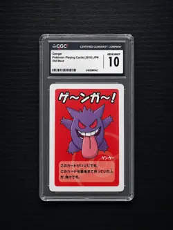 Pokemon 2019 Gengar Old Maid Japanese Card CGC 10 Gem Mint Graded TCG - Image 1