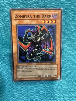 Yu-Gi-Oh! Zombyra the Dark SYE-022 Super Rare Warrior Effect Card - Image 1