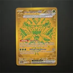 Pokemon TCG SV6 Holo Teal Mask Ogerpon ex, Terapagos ex Card Lot - Image 1
