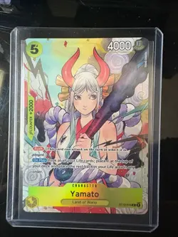 One Piece CCG Yamato ST13-016 Promotion Cards Foil Rush English 4000 Power - Image 1