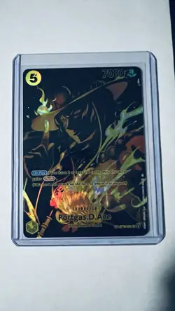 Portgas D. Ace Legacy of the Master One Piece Card SR/SP OP12 ST13-011 - Image 1