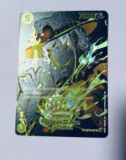 Portgas D. Ace Legacy of the Master One Piece Card SR/SP OP12 ST13-011 - Image 3
