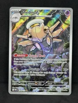 Pokemon TCG Shedinja Card 144/132 Mega Evolution NM Condition - Image 1