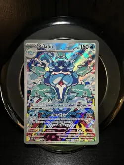 Pokemon TCG Palafin Holo Card 200/197 Sv03: Obsidian Flames - Image 1