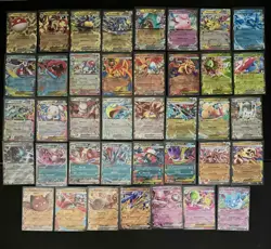 Pokemon TCG Ascended Heroes All EX Double Rare LOT OF 39 Full Set. All Cards NM - Image 1