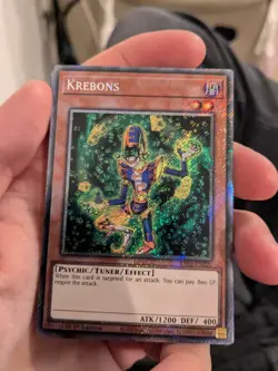 RA03-EN201 Krebons : Platinum Secret Rare Card : 1st Edition : YuGiOh - Image 1