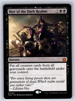 Rise of the Dark Realms 183 Mythic Foundations Magic: The Gathering Near Mint - Image 1