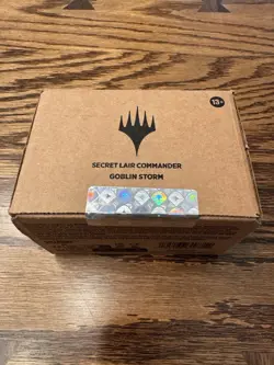 Goblin Storm Secret Lair Magic The Gathering Unopened Brand New - Image 1