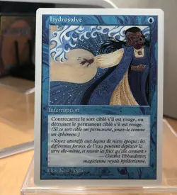 Magic: The Gathering mtg: French Hydroblast / Hydrosalve 1997 - Image 1