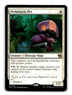 Prehistoric Pet 0022 Rare TMNT Magic: The Gathering NM/M ~09951 - Image 1
