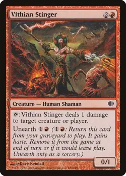 Vithian Stinger 120 Common NM Shards of Alara MTG Magic: The Gathering - Image 1