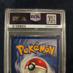 1999 POKEMON BASE SET UNLIMITED #2 BLASTOISE-HOLO PSA 1 - Image 5