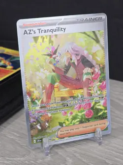Pokemon Card AZ's Tranquility 120/086 Special Illustration Rare Chaos Rising NM - Image 1