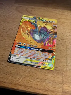 Moltres & Zapdos & Articuno 44/68 Hidden Fates Full Art Near Mint Pokemon Card - Image 2