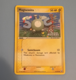 Magnemite 66/109 Reverse Holo Team Rocket Returns 50 HP English 2004 - Image 1