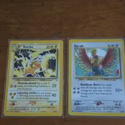 Pokemon TCG Neo Revelations 21/64 & Ho-oh 18/64 Lot 2 - Image 1