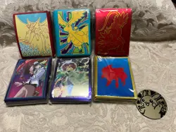 Pokemon Official TCG Sleeves (65ct) Ea. Lot of 6 - Factory Sealed - Image 1