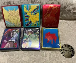 Pokemon Official TCG Sleeves (65ct) Ea. Lot of 6 - Factory Sealed - Image 2