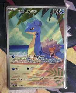 The Pokemon Company Misty's Lapras 194/182 SV10 Destined Rivals Holo IR FA - Image 1