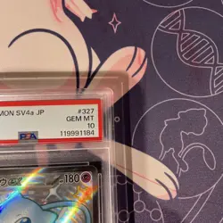PSA10 Mew EX SSR SV4A 327/190 Pokemon Card Japanese - Image 3