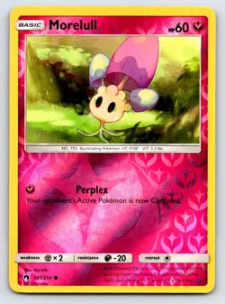Morelull 147/214 Common Lost Thunder Pokemon Reverse Holo Lightly Played - Image 1