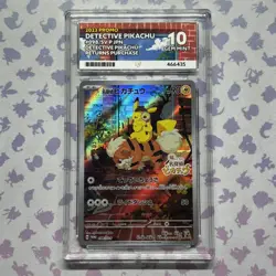Detective Pikachu 098/SV-P ACE10 Promo Card PERFECT 10 + Limited Pre-Order Box - Image 2