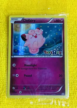SEALED Clefairy Holo 2016 Pokemon Toys R Us STAMPED Promo Card - Image 1
