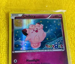 SEALED Clefairy Holo 2016 Pokemon Toys R Us STAMPED Promo Card - Image 2