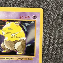 1st Edition Shadowless Drowzee 49/102 MP - Base Set - Vintage WOTC Pokemon TCG - Image 4