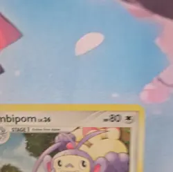 Pokemon Ambipom holo 3/123 Rare Diamond & Pearl Mysterious Treasures lv36 HP - Image 4