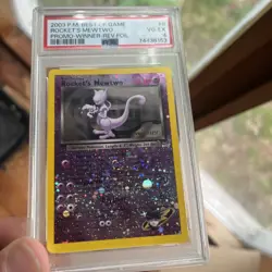 Pokemon Rocket's Mewtwo #008/009 Best of Winner Reverse Holo Promo PSA Graded - Image 4