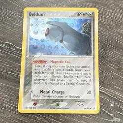 Nintendo Pokemon TCG Beldum 29/101 EX Hidden Legends Reverse Holo 50 HP 2004 - Image 1